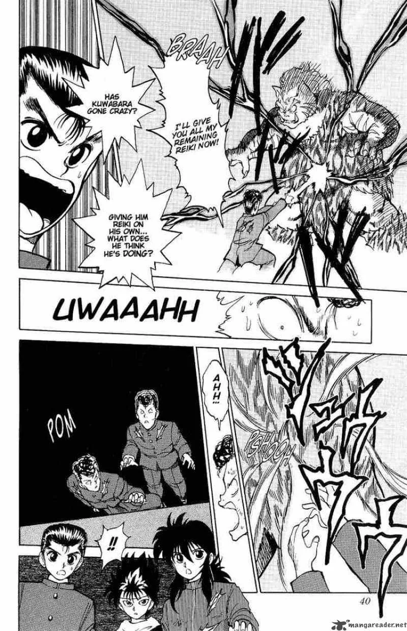 Yu Yu Hakusho Chapter 37 page 14