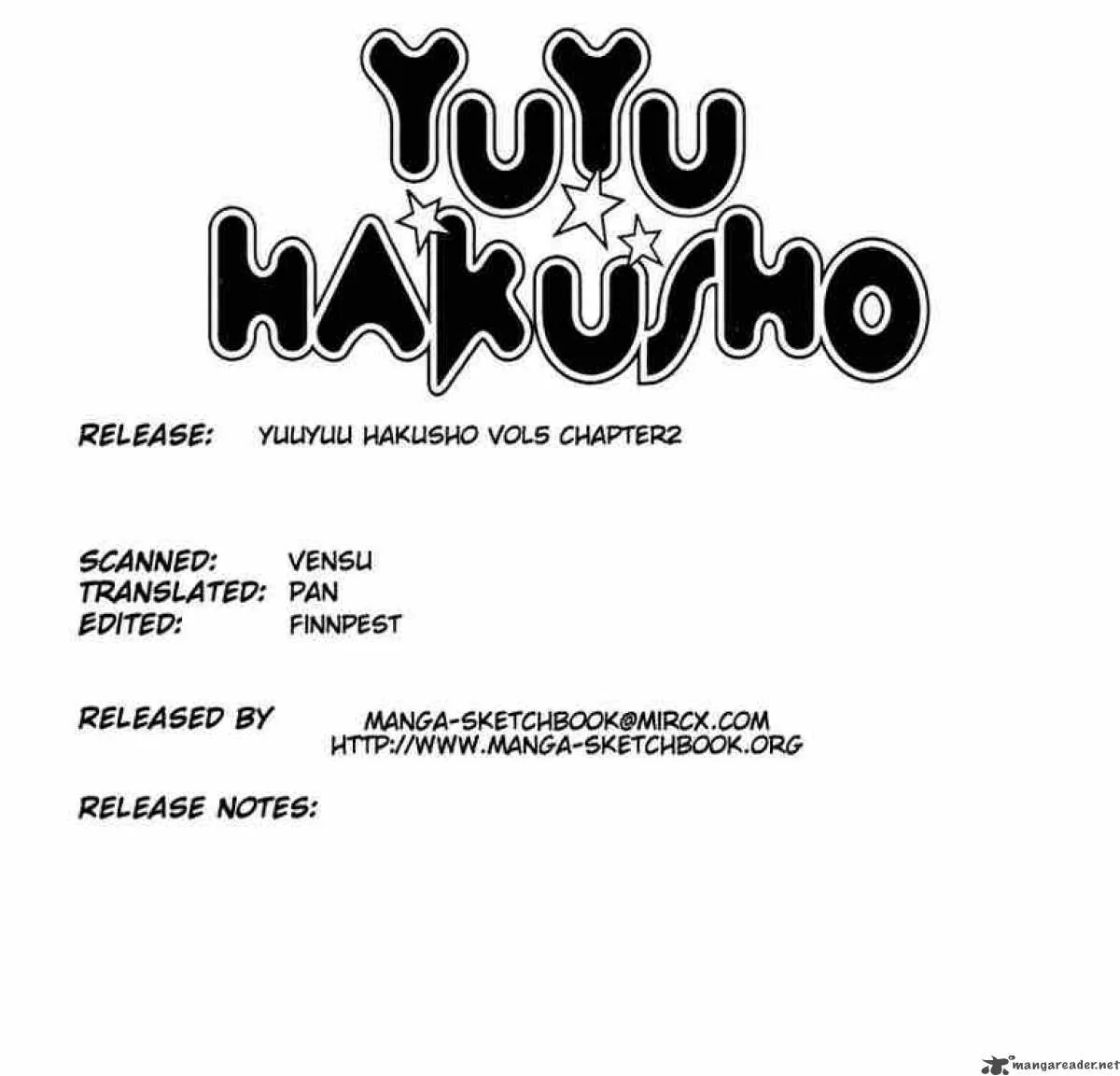 Yu Yu Hakusho Chapter 37 page 20