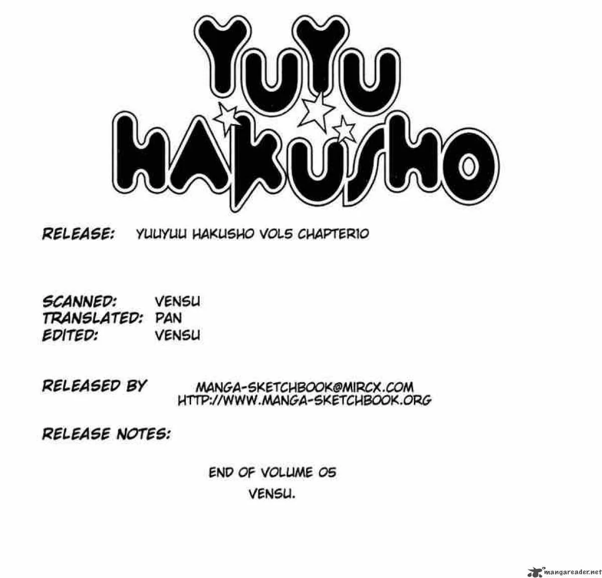 Yu Yu Hakusho Chapter 45 page 21