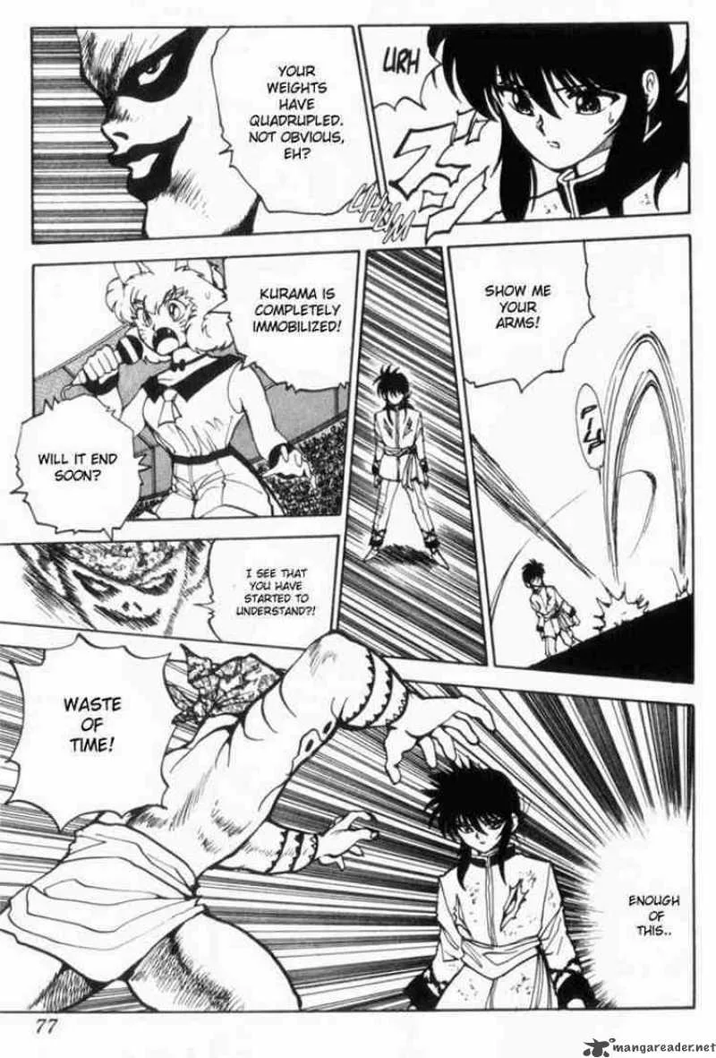 Yu Yu Hakusho Chapter 67 page 11