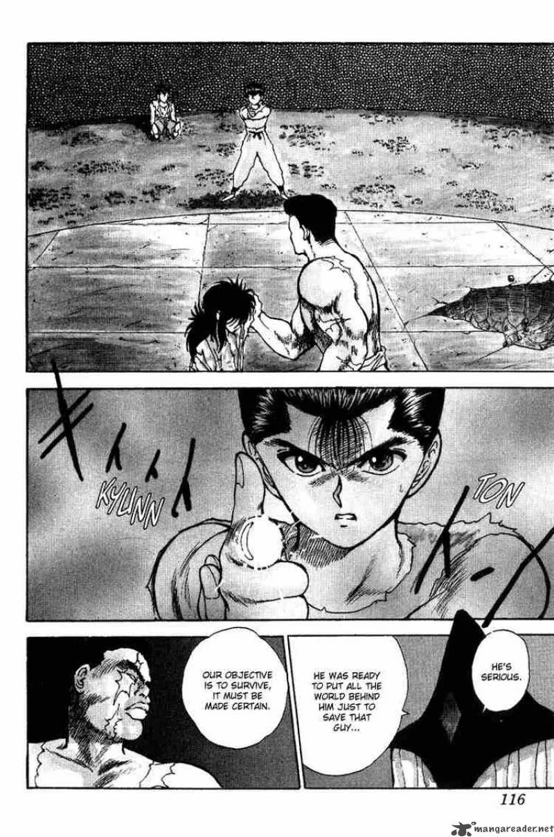 Yu Yu Hakusho Chapter 69 page 11