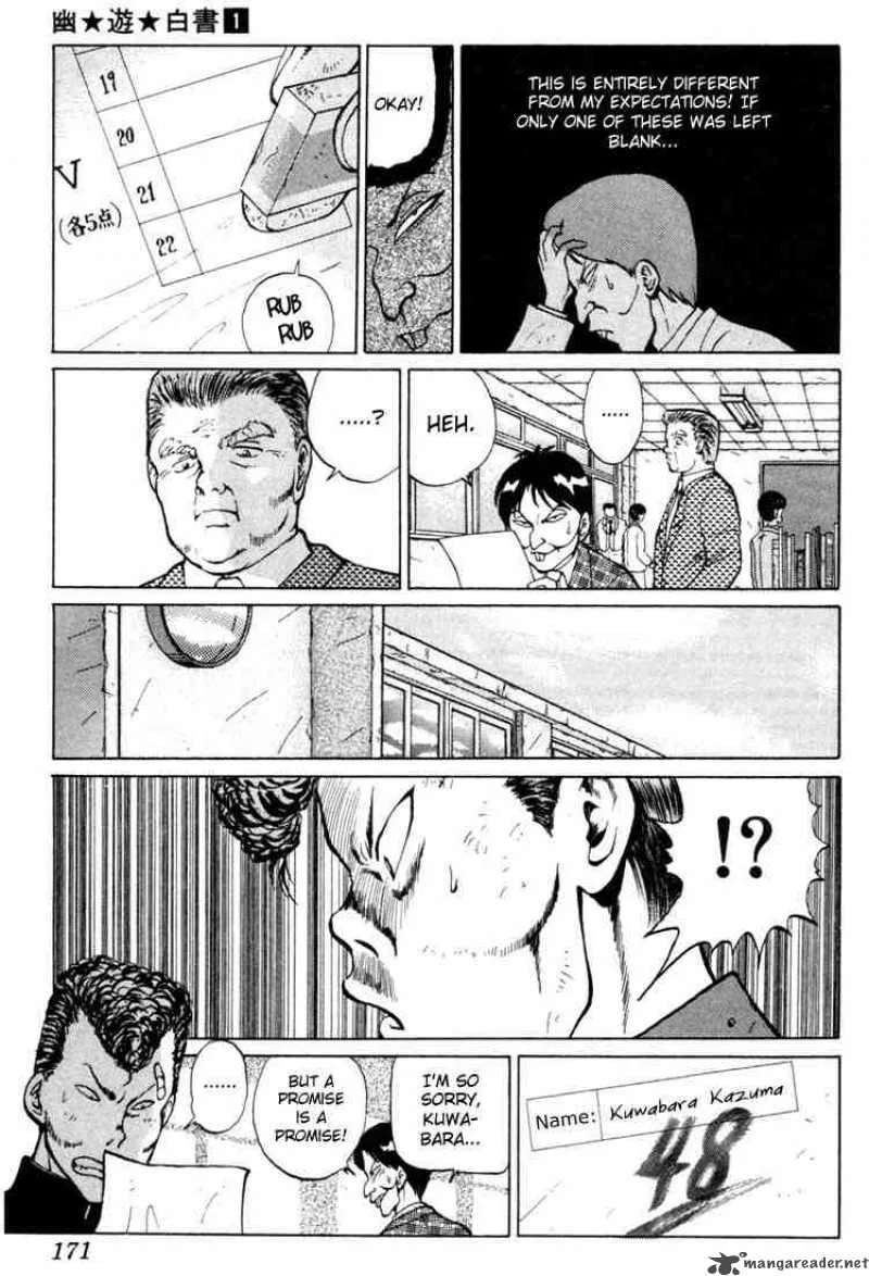 Yu Yu Hakusho Chapter 7 page 15
