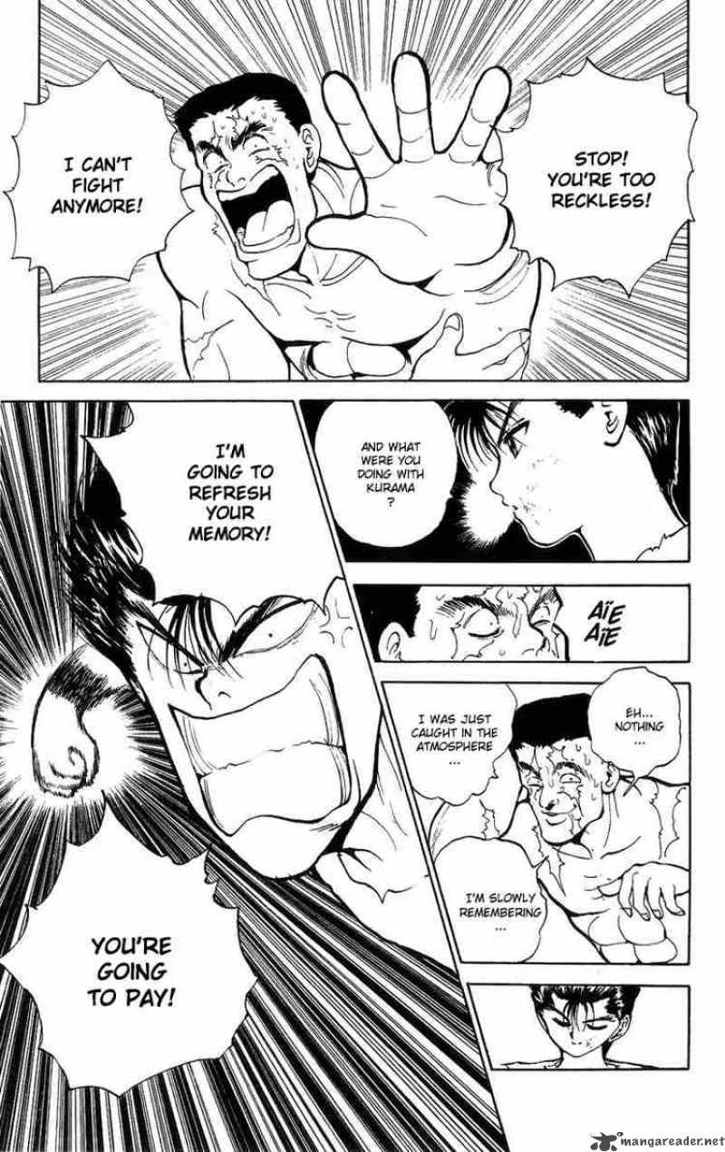 Yu Yu Hakusho Chapter 70 page 3