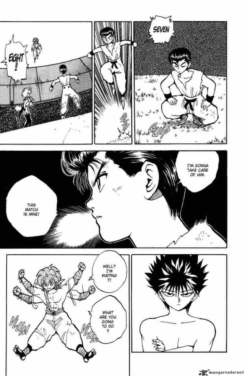 Yu Yu Hakusho Chapter 72 page 7