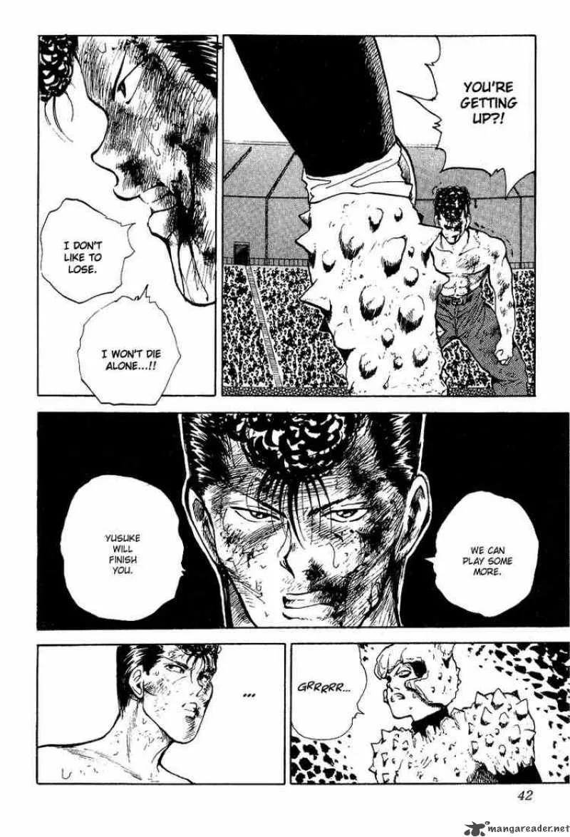 Yu Yu Hakusho Chapter 74 page 14