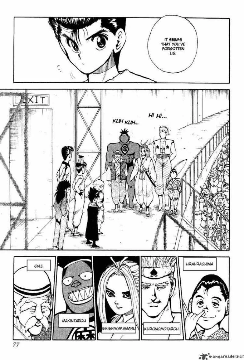 Yu Yu Hakusho Chapter 76 page 9