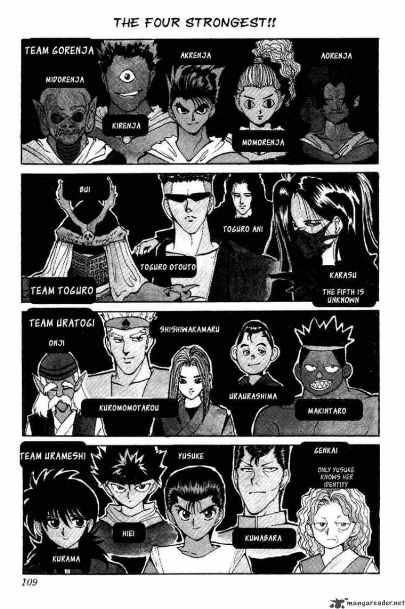Yu Yu Hakusho Chapter 78 page 1
