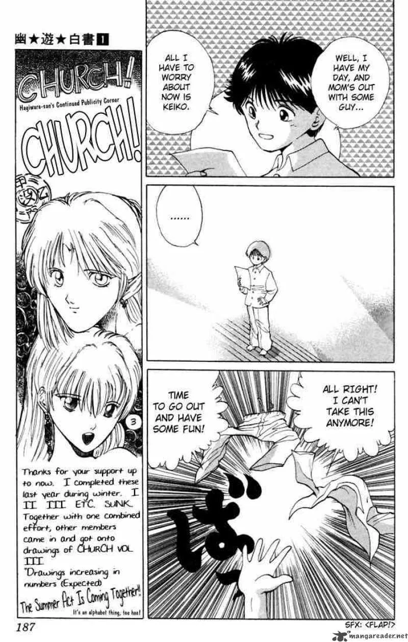 Yu Yu Hakusho Chapter 8 page 9