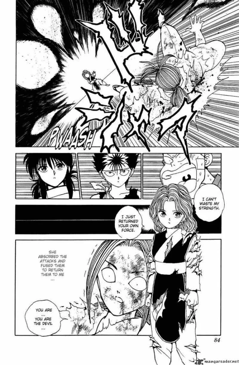 Yu Yu Hakusho Chapter 85 page 16