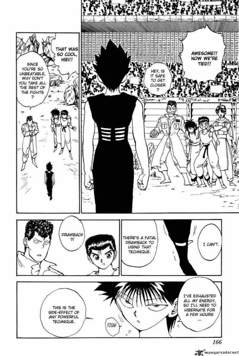 Yu Yu Hakusho Chapter 99 page 17