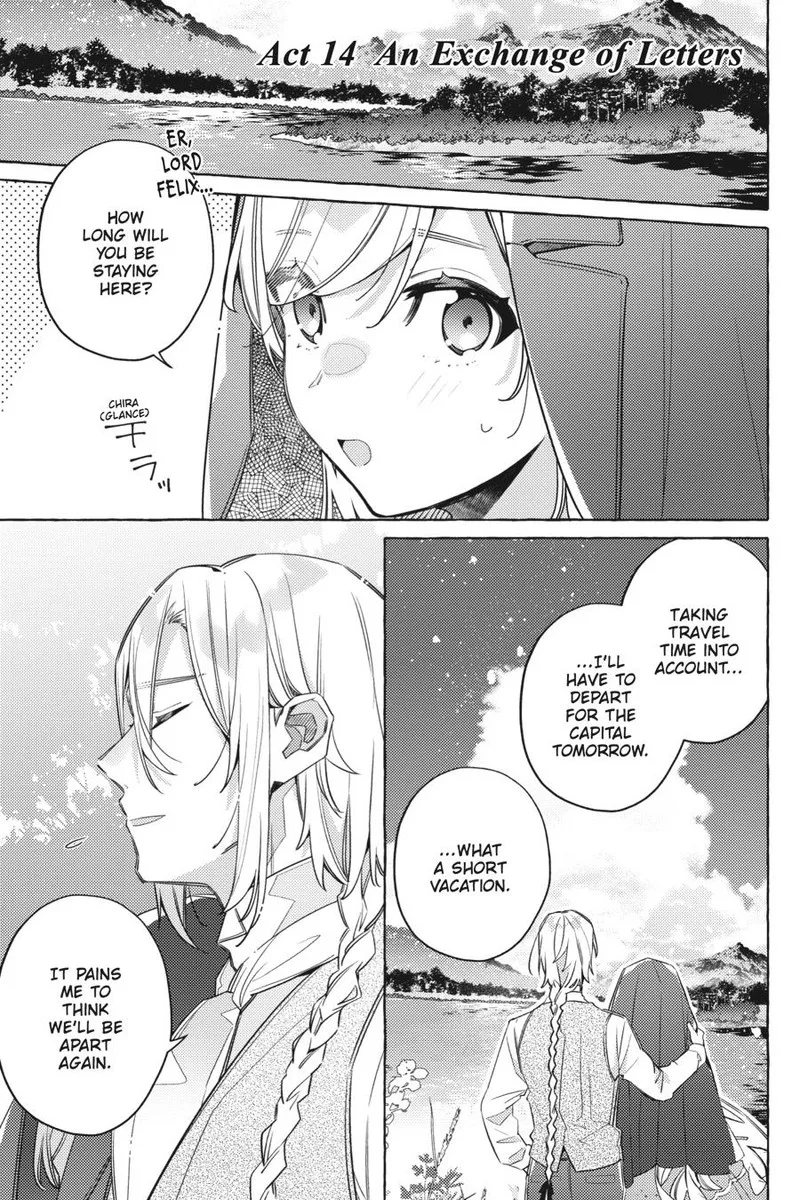 Yubiwa no Eranda Konyakusha Chapter 14 page 1