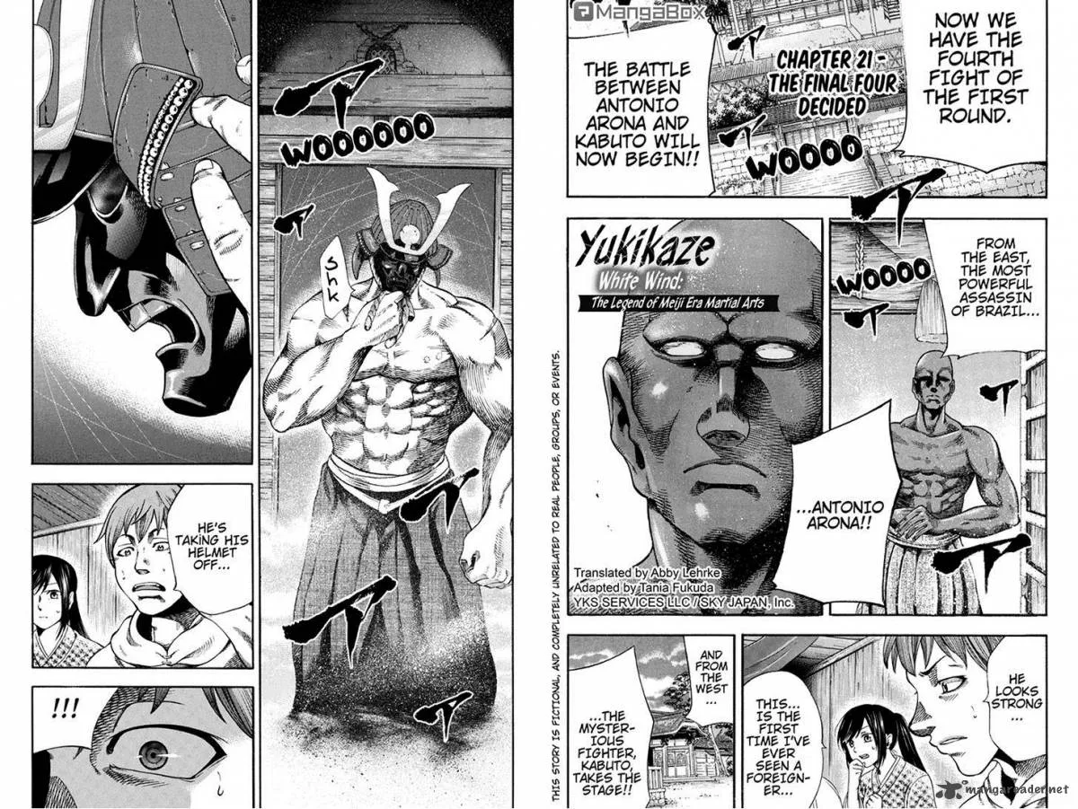Yukikaze - Meiji Ishu Kakutouden Chapter 21 page 1