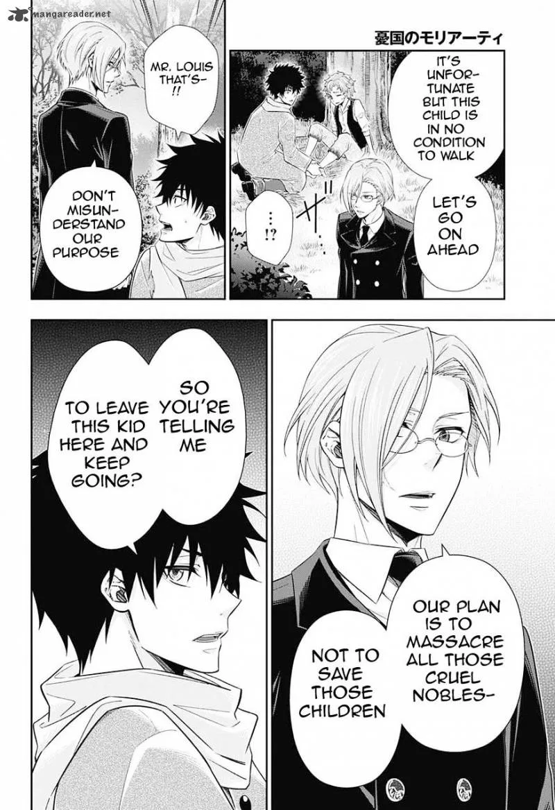 Yukoku no Moriarty Chapter 11 page 13