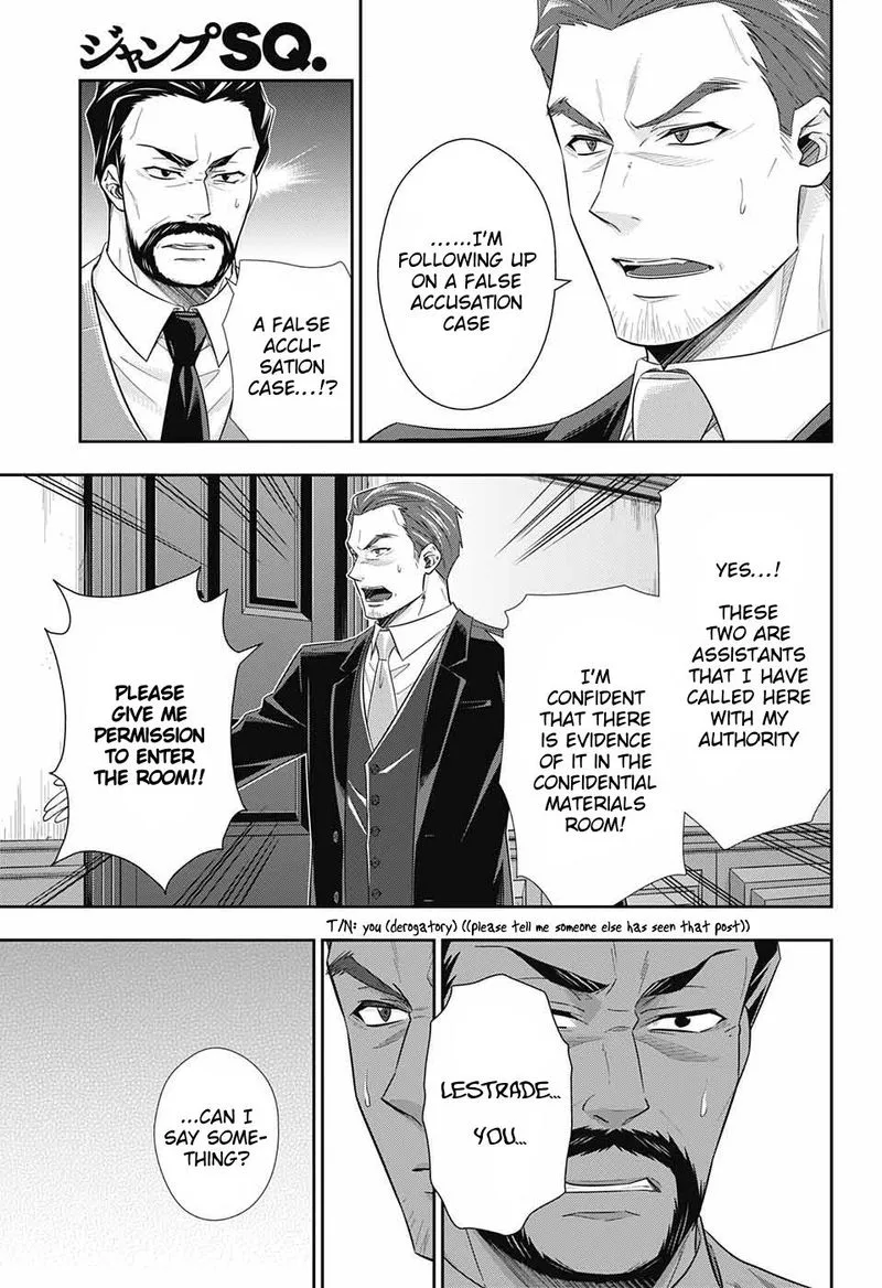 Yukoku no Moriarty Chapter 30 page 21