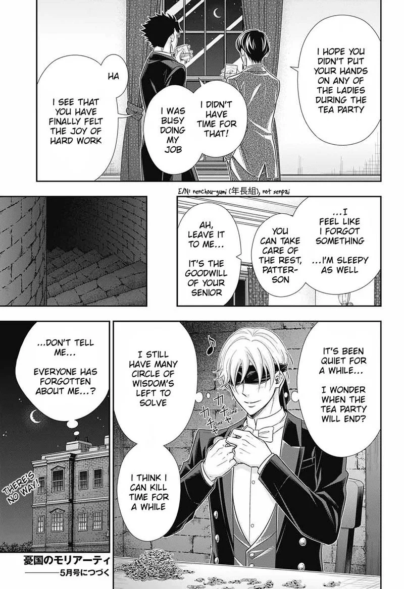 Yukoku no Moriarty Chapter 32 page 47
