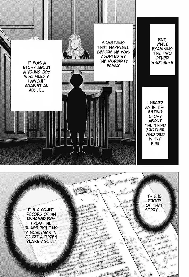 Yukoku no Moriarty Chapter 33 page 11