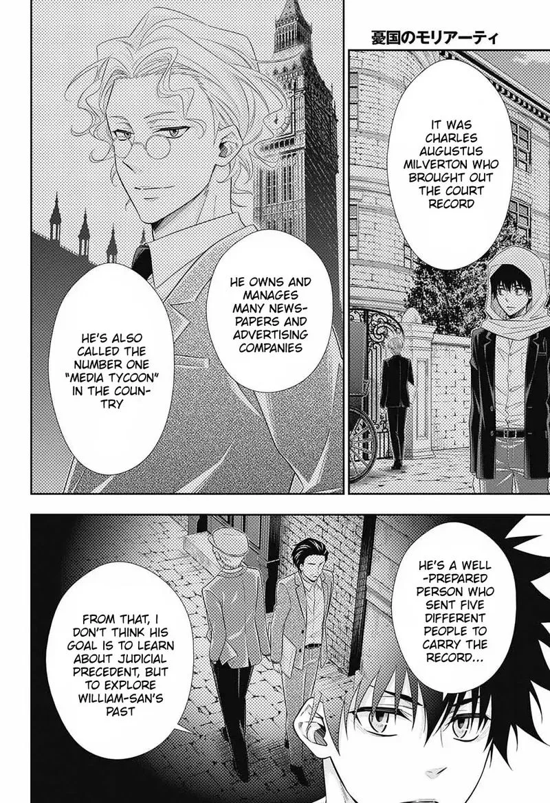 Yukoku no Moriarty Chapter 33 page 14