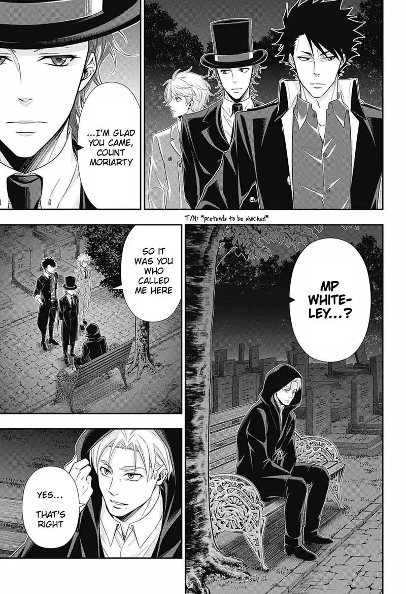 Yukoku no Moriarty Chapter 38 page 17