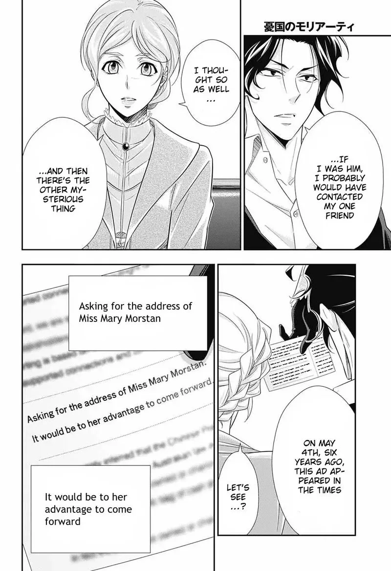 Yukoku no Moriarty Chapter 40 page 20