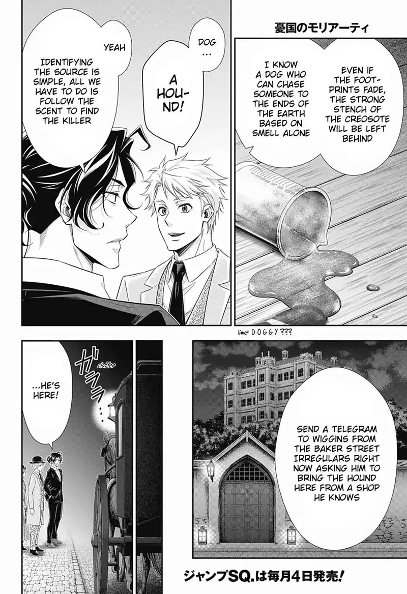 Yukoku no Moriarty Chapter 42 page 39