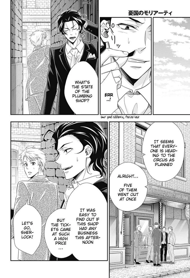 Yukoku no Moriarty Chapter 45 page 12