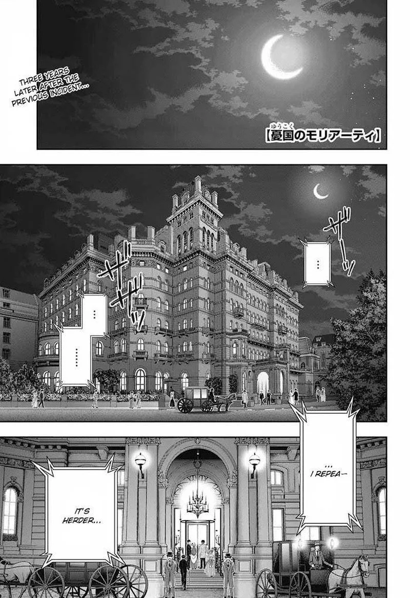 Yukoku no Moriarty Chapter 57 page 1