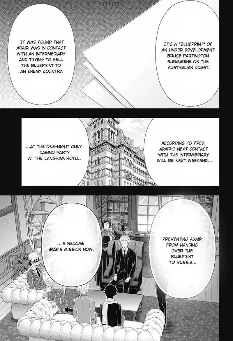 Yukoku no Moriarty Chapter 57 page 11