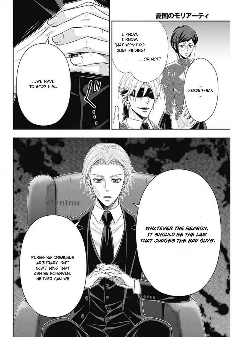 Yukoku no Moriarty Chapter 58 page 12