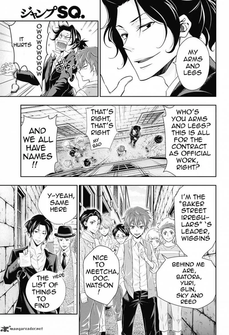 Yukoku no Moriarty Chapter 8 page 33
