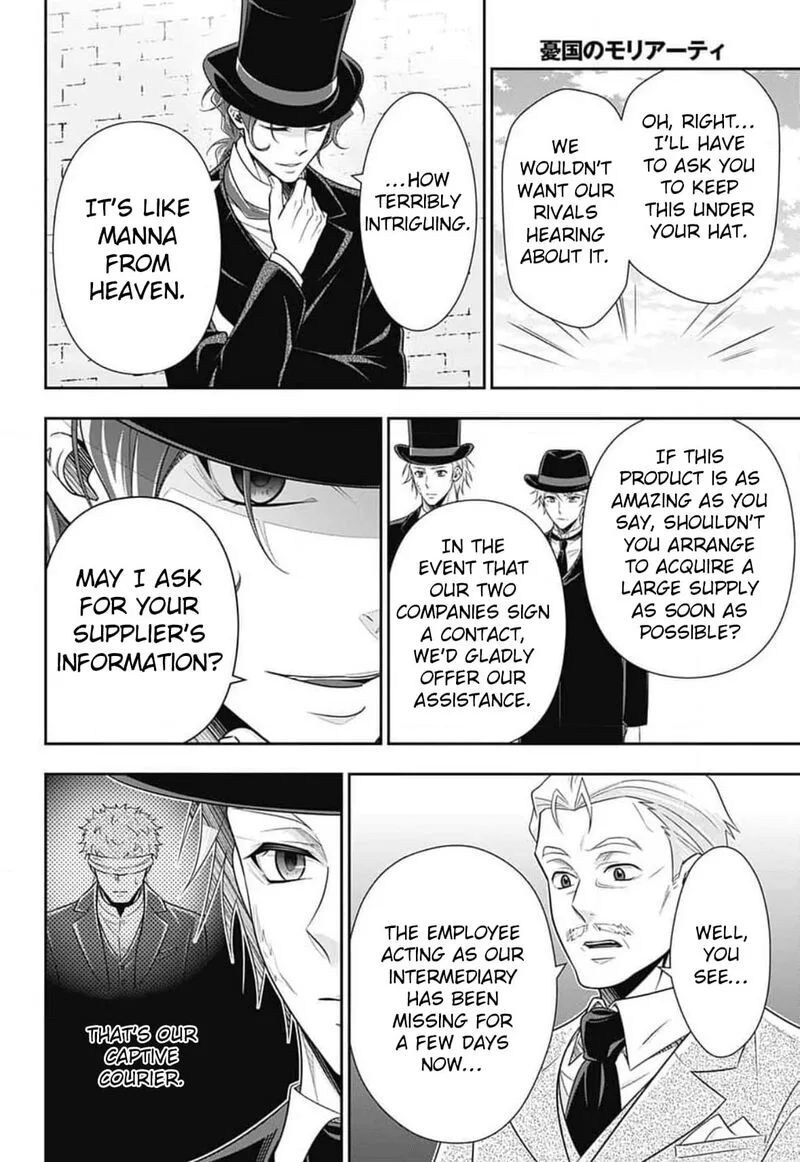 Yukoku no Moriarty Chapter 82 page 35