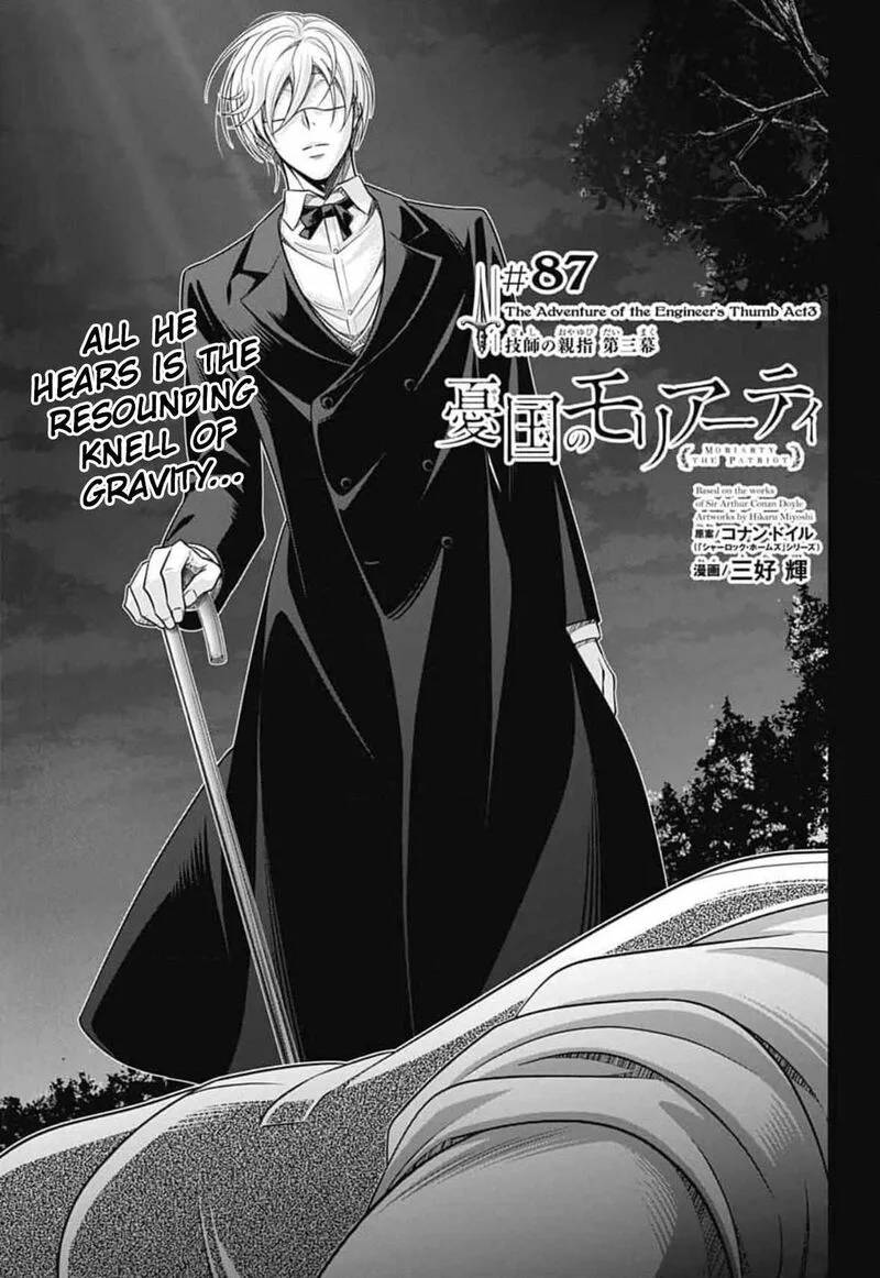 Yukoku no Moriarty Chapter 87 page 4