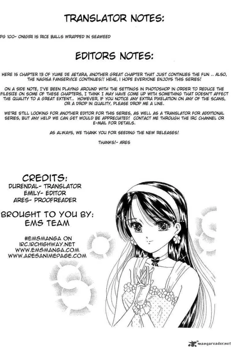 Yume de Aetara Chapter 13 page 24