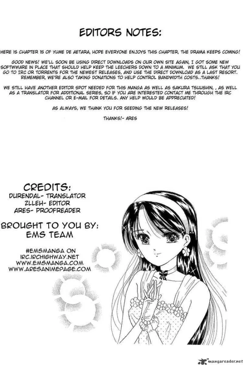 Yume de Aetara Chapter 15 page 22