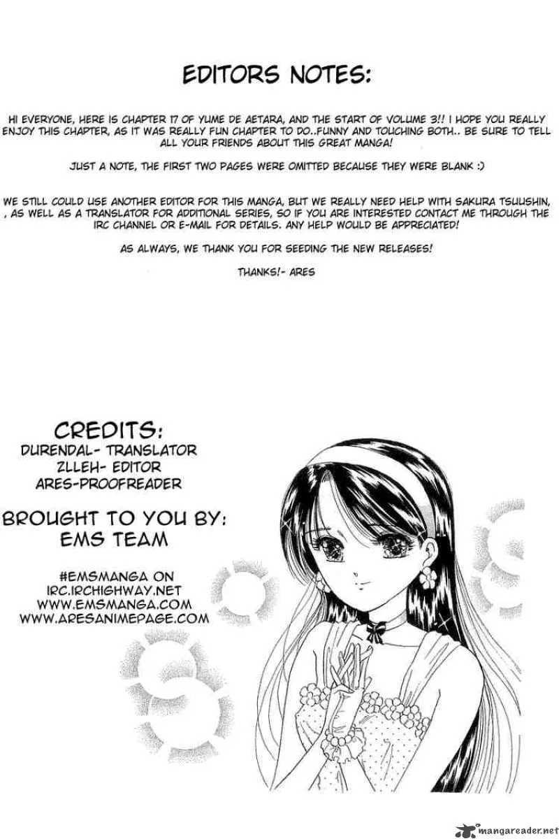 Yume de Aetara Chapter 17 page 27