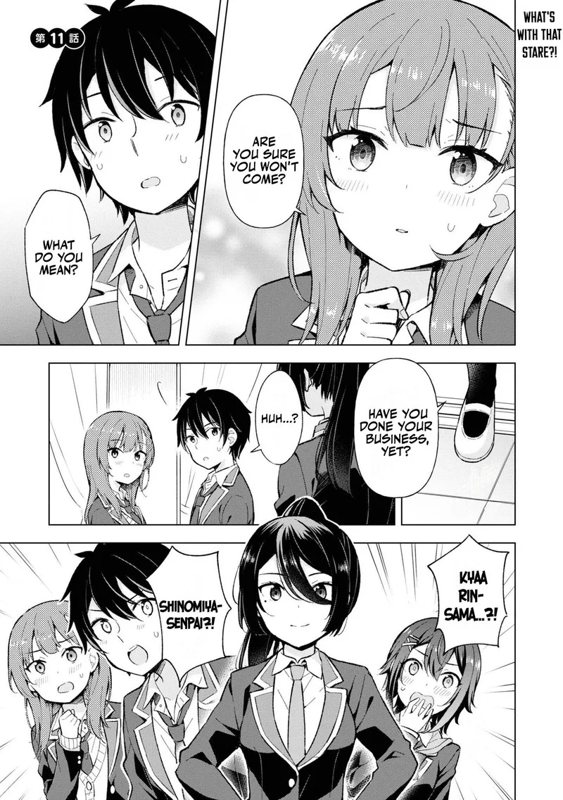 Yume Miru Danshi wa Genjitsushugisha Chapter 11 page 1