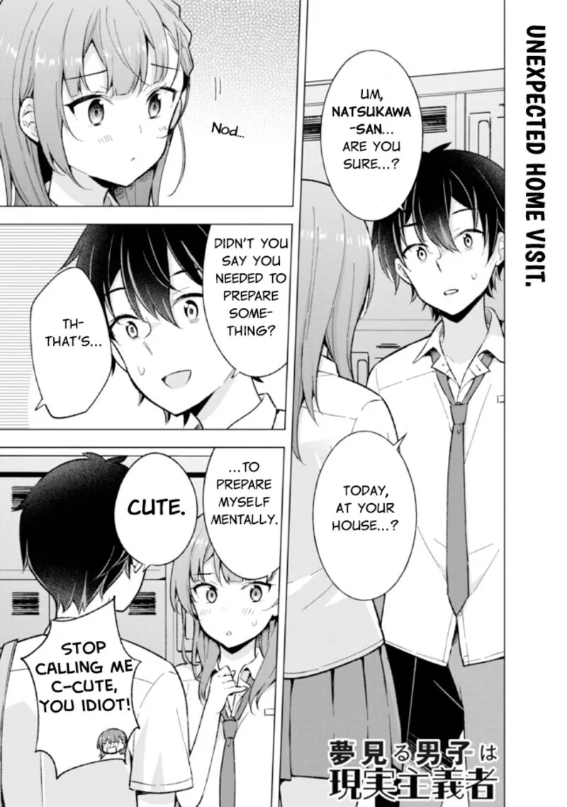 Yume Miru Danshi wa Genjitsushugisha Chapter 17 page 1