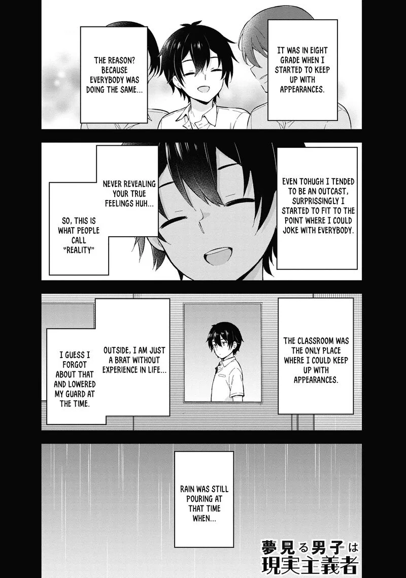 Yume Miru Danshi wa Genjitsushugisha Chapter 20 page 1