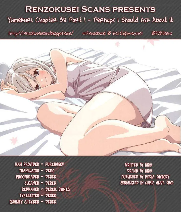 Yumekuri Chapter 38 page 1