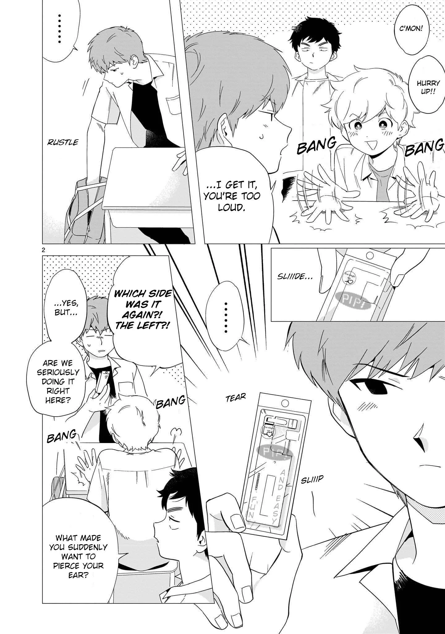 Yuru~ku Ganbare! Nakamura-kun!! "Game haishin" Chapter 2 page 2