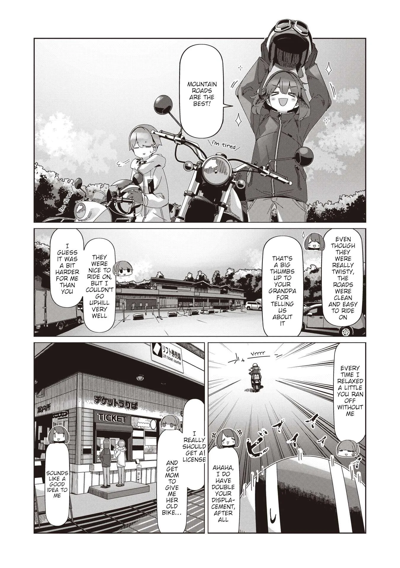 Yurucamp Chapter 102 page 9
