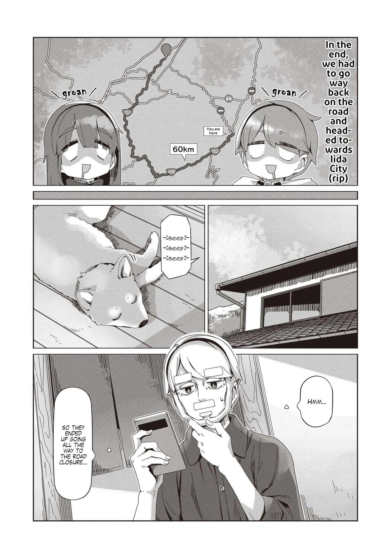 Yurucamp Chapter 104 page 8