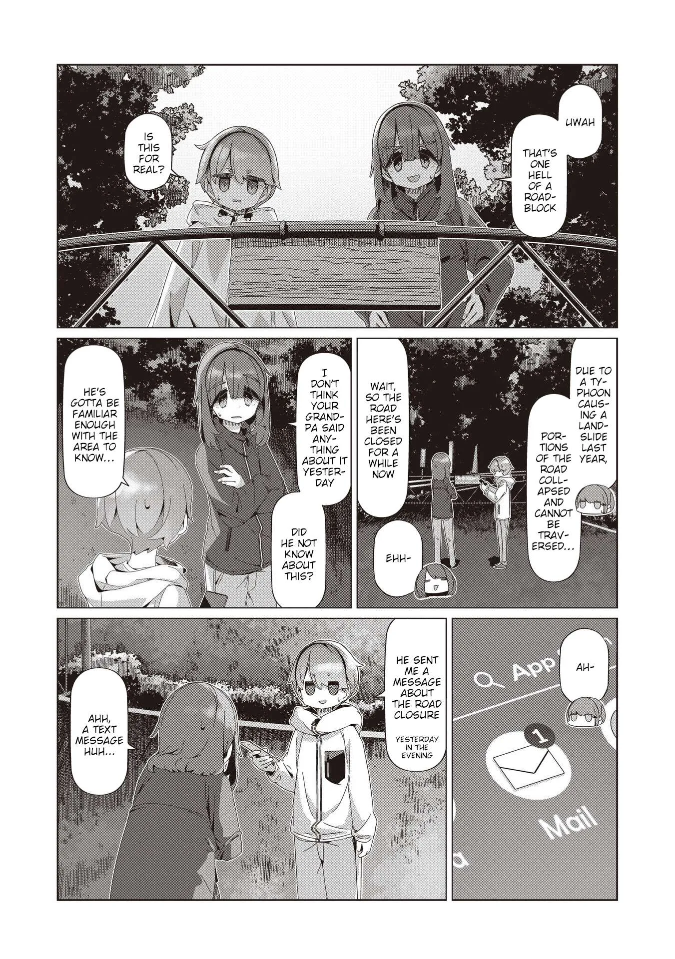 Yurucamp Chapter 104 page 1
