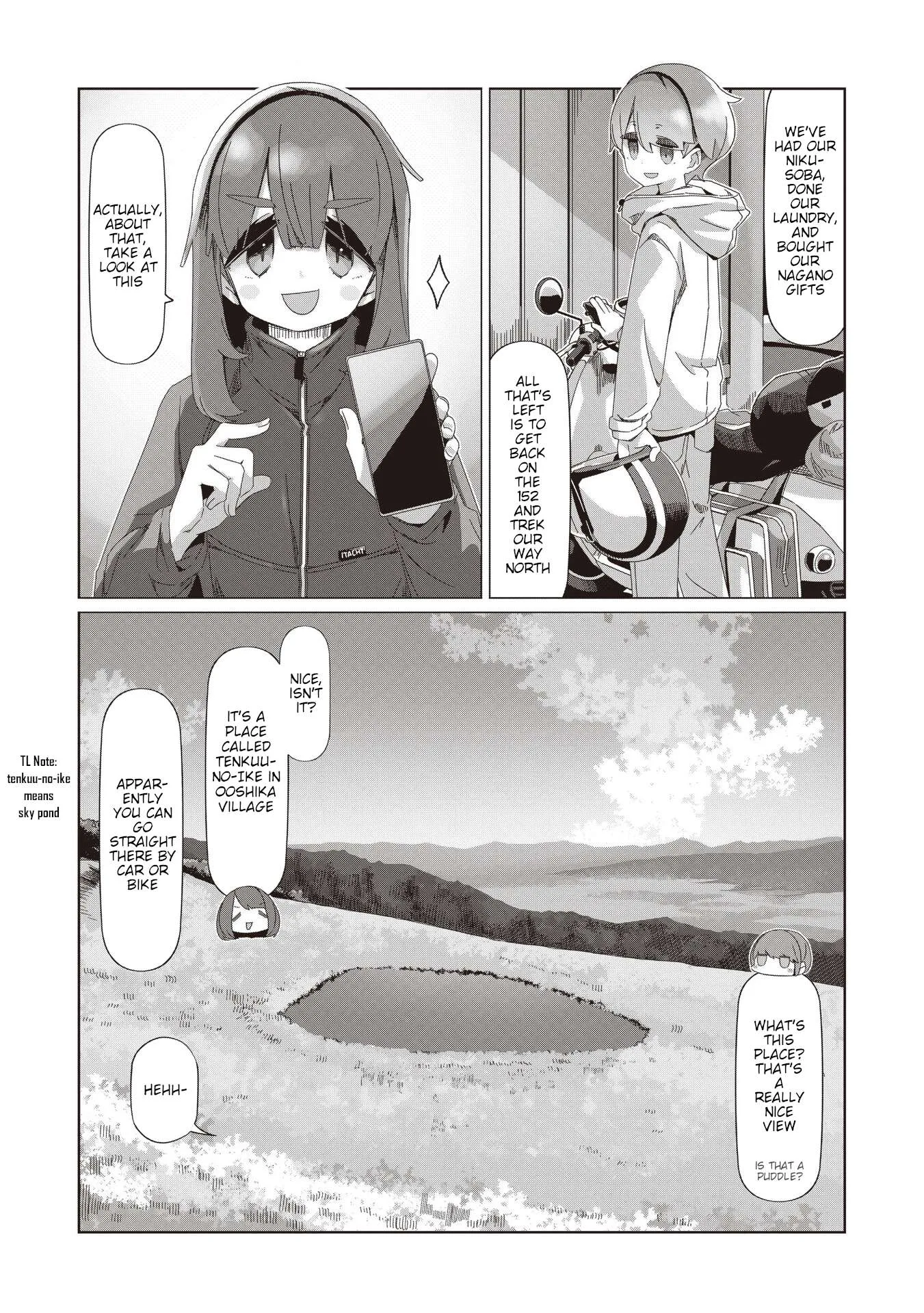 Yurucamp Chapter 104 page 18