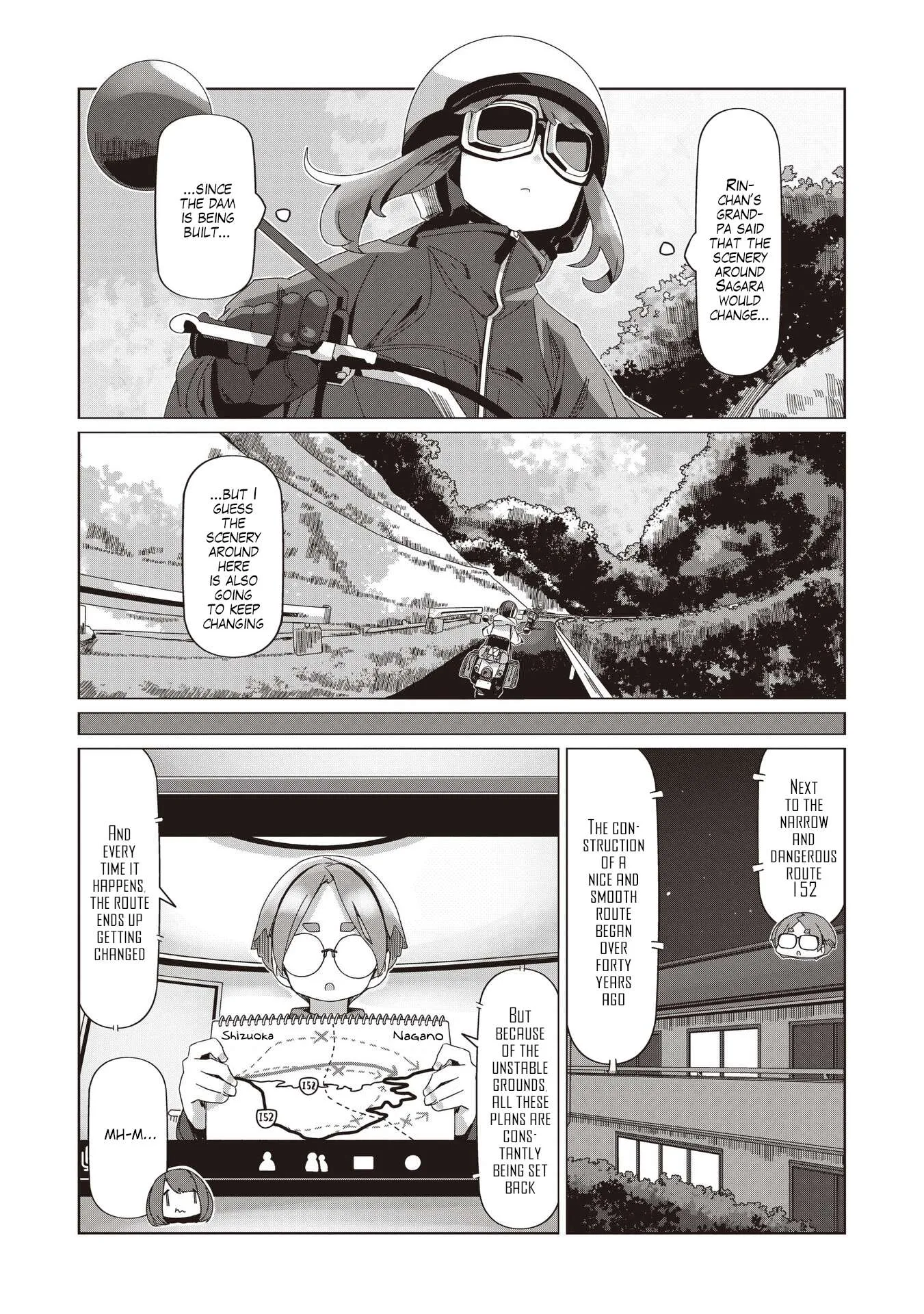 Yurucamp Chapter 105 page 13