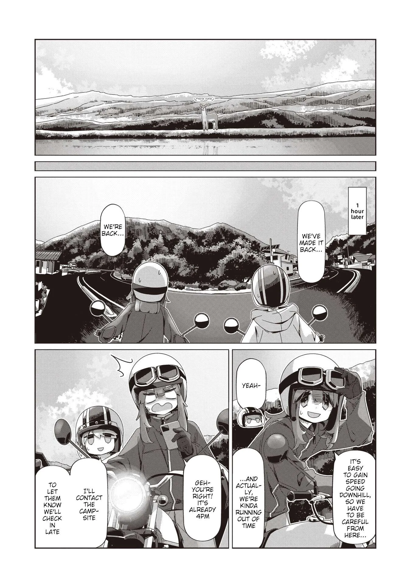 Yurucamp Chapter 105 page 8