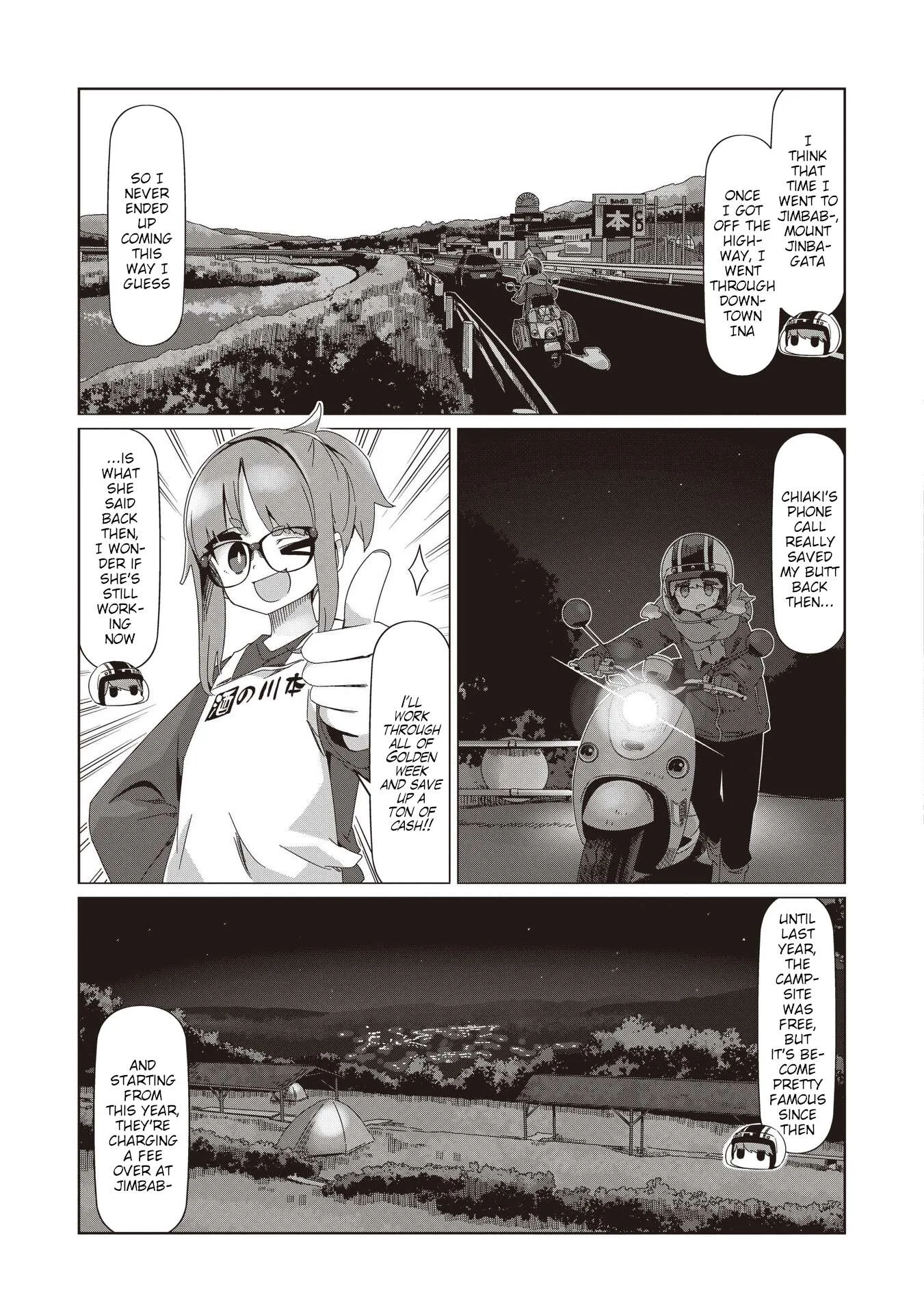Yurucamp Chapter 105 page 18