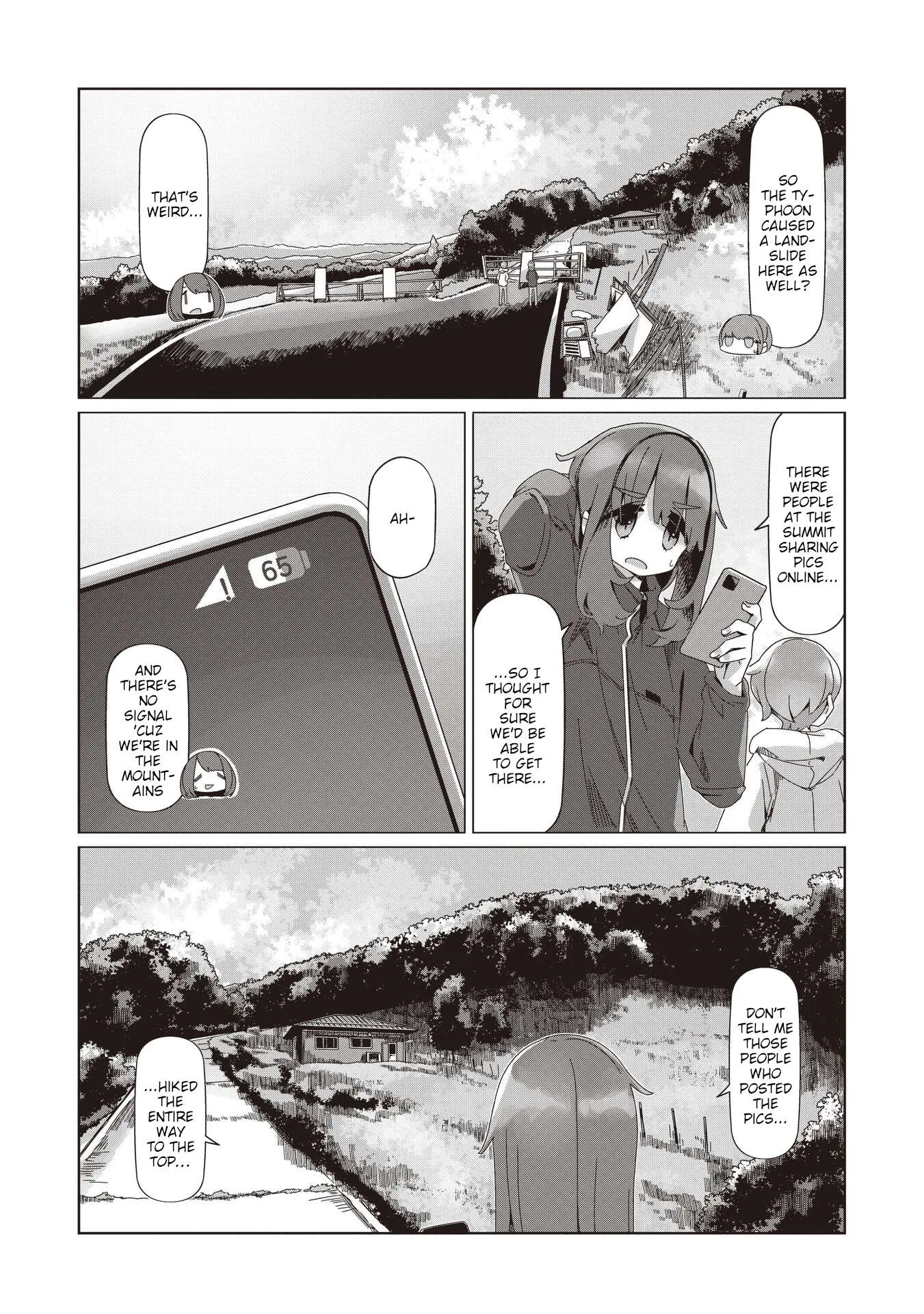 Yurucamp Chapter 105 page 1