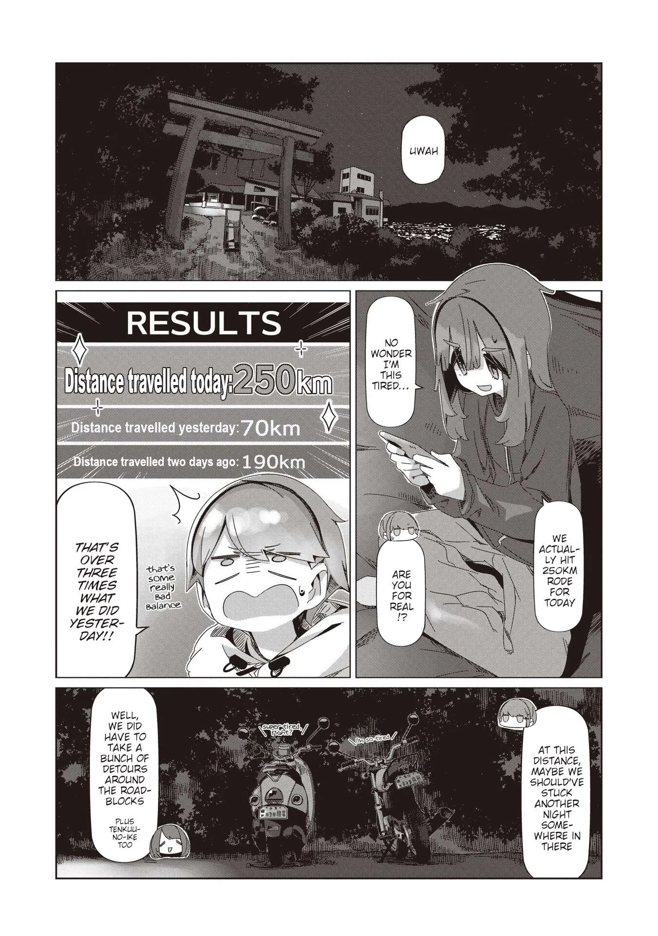 Yurucamp Chapter 106 page 17
