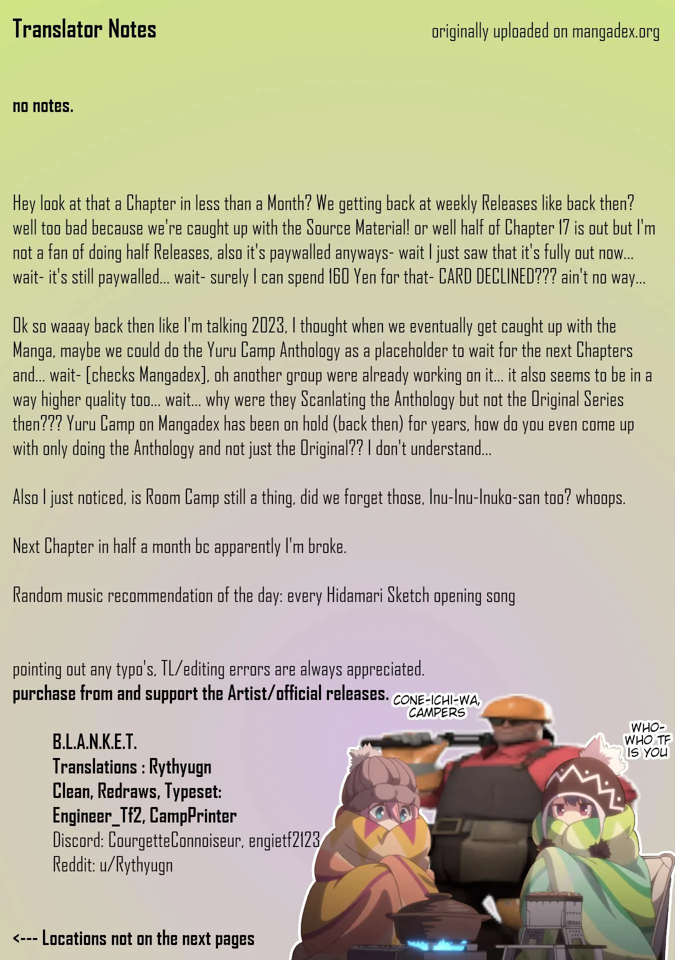 Yurucamp Chapter 106 page 26