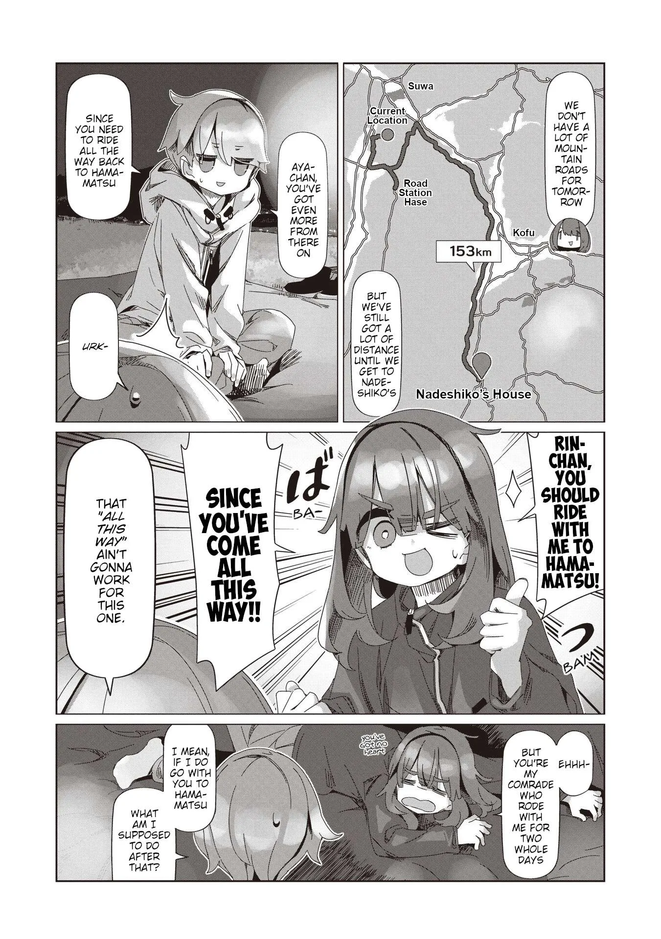 Yurucamp Chapter 107 page 18